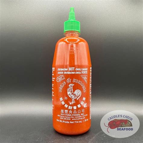 Sriracha Hot Sauce Caudle S Catch Seafood