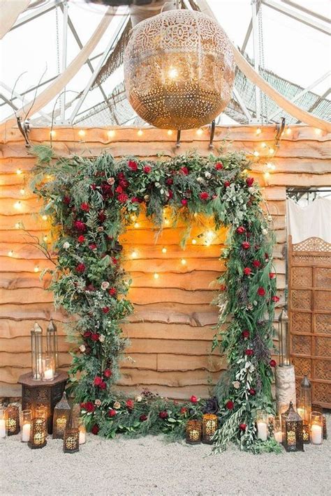 23 Winter Wedding Backdrop And Arches That Inspire Weddinginclude