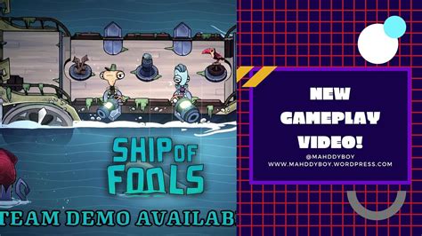 Ship Of Fools Demo Gameplay YouTube