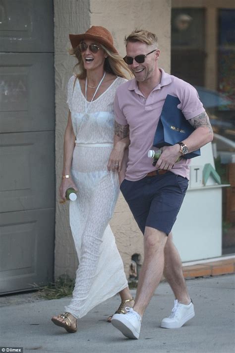 Ronan Keatings Wife Storm Shows Off Her Slender Frame In Revealing