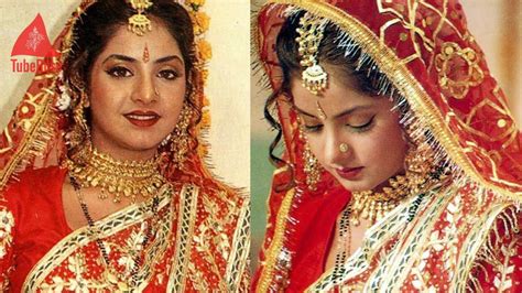 Rare Photos Of Divya Bharti Wedding Unseen Photos Of Divya Bharti And