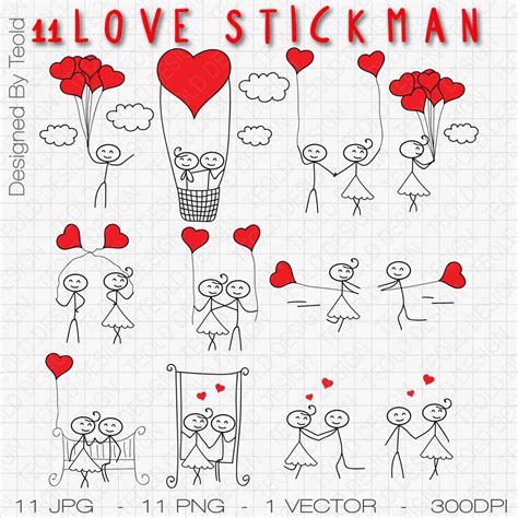 Stick Figure Clipart Clip Art Love Stick People Couple Clipart Clip