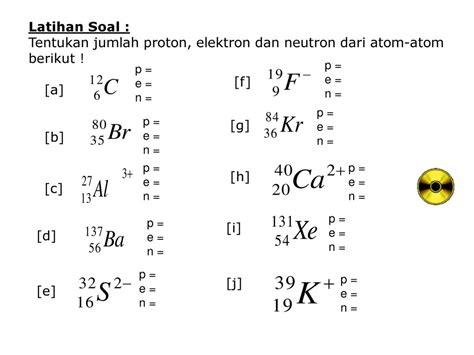 Cara Menghitung Proton Elektron Dan Neutron Ujian