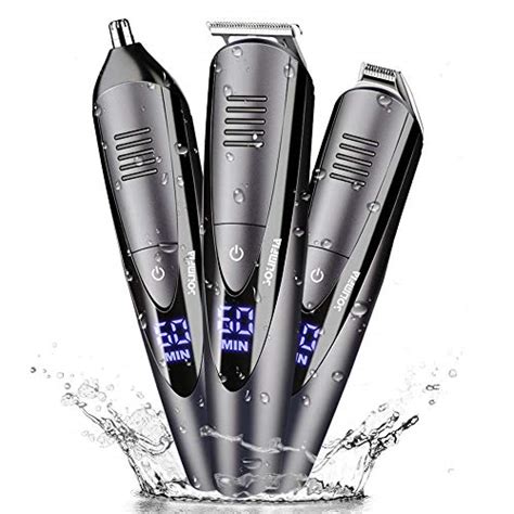 4.5 out of 5 stars with 266 ratings. Solimpia Cordless Men's Beard Trimmer Nose Trimmer Kit for ...