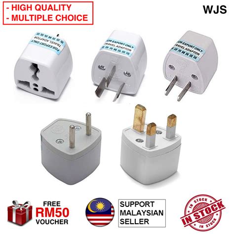 HIGH QUALITY WJS Universal Travel Plug Socket Adapter Converter For Oversea Appliances Travel