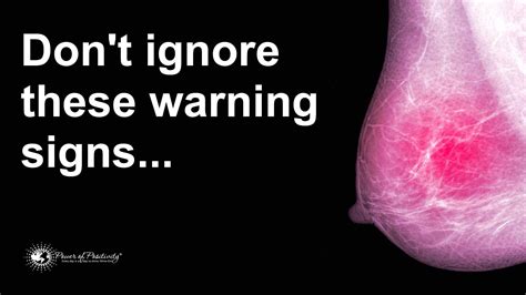 5 Early Warning Signs Of Breast Cancer Most Women Ignore Inspiring Life