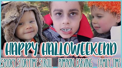Hallowe Ekend Spooky Storytime Stroll Pumpkin Carving