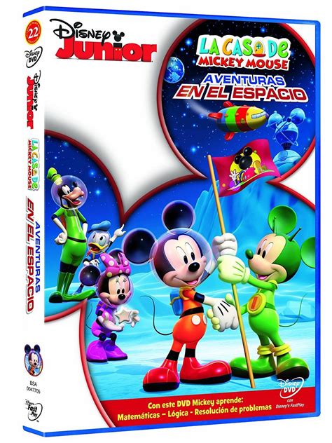 Casa De Mickey Mouse Aventuras En El Espacio Dvd Mickey Mouse