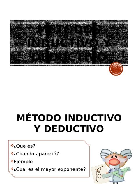 Metodo Inductivo Y Deductivo