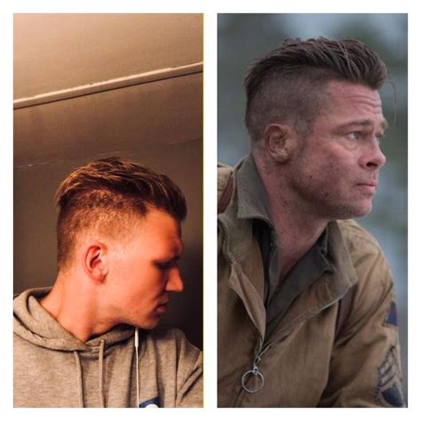Brad Pitt Haircut Fury Best Haircut 2020