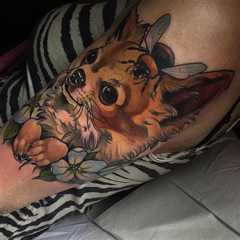 Dog Tattoos Realistic Colorful And Glamorous √ Dogica