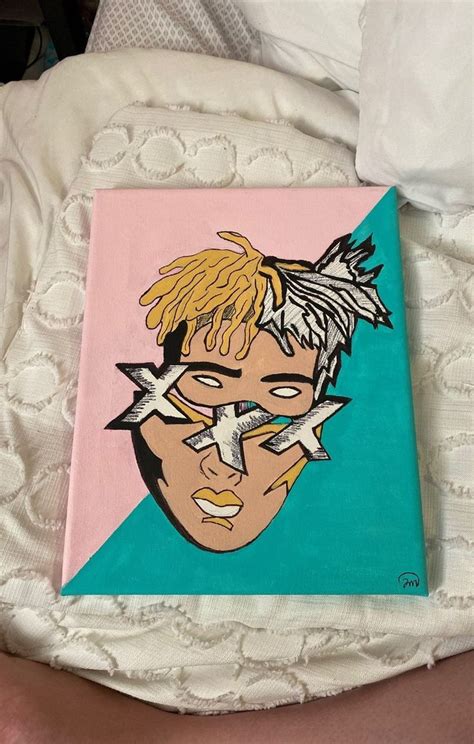 Pin On Xxxtentacion Painting