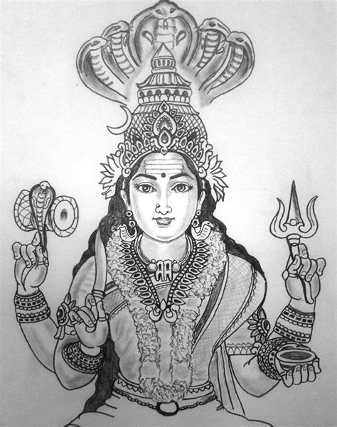 Pencil Drawing God Images Hanuman Anjaneya Paintingvalley Buddhist