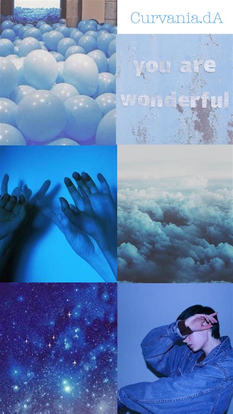 Blue To Light Blue Aesthetic By Curvania On Deviantart