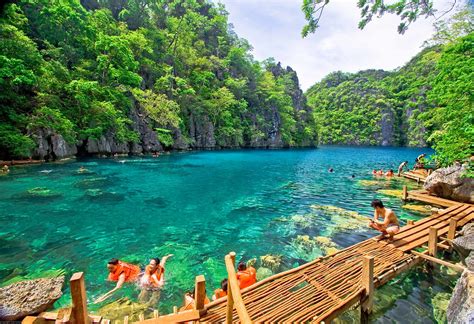 Kayangan Lake Coron Islands Palawan Philippines Holidayspots U