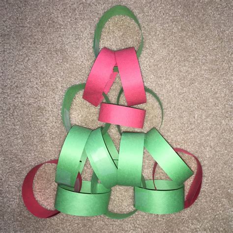 How To Make A Paper Chain Christmas Tree Bc Guides