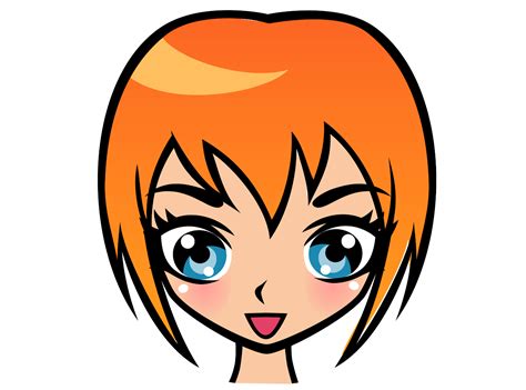 Manga studio 5 was rebranded to clip studio paint by the creator, celsys. Manga Girl | Free Images at Clker.com - vector clip art online, royalty free & public domain