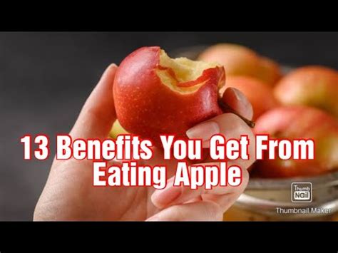 Benefits You Get When You Eat Apple Everyday Youtube