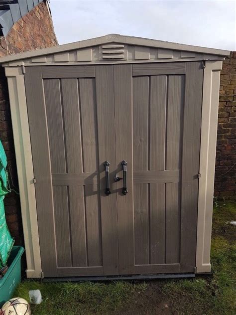 6x6 Plastic Shed By Keter 1 Year Old In Carlisle Cumbria Gumtree