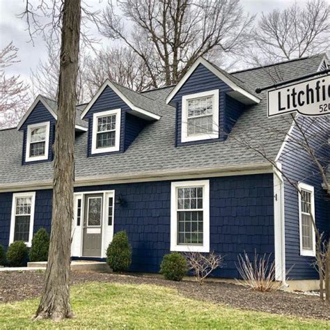 25 Inspiring Exterior House Paint Color Ideas Sherwin Williams Navy