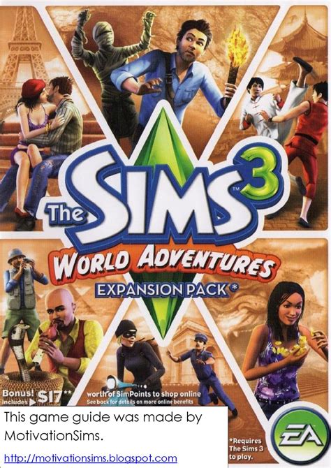 The Sims 3 World Adventures Game Guide By Bryant Tran Issuu