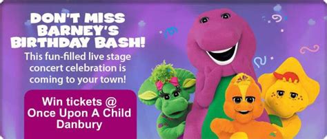 Contest To Win Barney Live Tickets Danbury Ct Patch