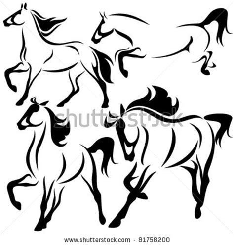 ✓ free for commercial use ✓ high quality images. Running Horse Outline | Clipart Panda - Free Clipart Images