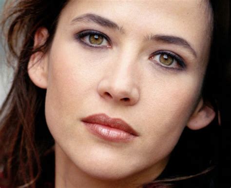Sophie Marceau French Style Square Jawed Women