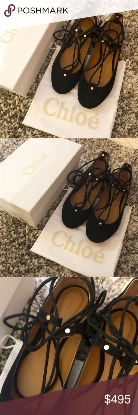 chloe lace up suede flat chloe shoes suede flats lace up