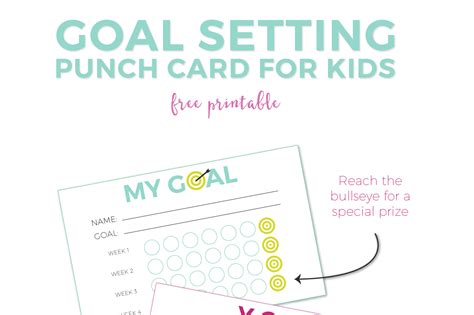 Free Printable Punch Card Template
