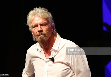 Sir Richard Branson Press Conference At Faena Hotel On October 18