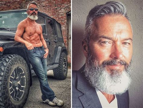 34 Handsome Guys Who’ll Redefine Your Concept Of Older Men Sexy Bearded Men Handsome Men