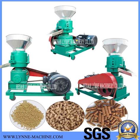 Small Capacity Automatic Dairypoultry Farm Pellet Feed Mill With Rice