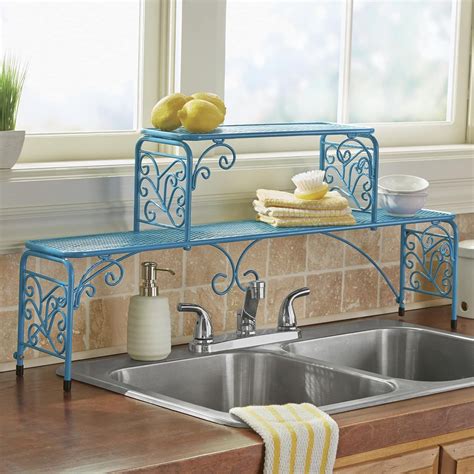 Maybe you would like to learn more about one of these? 2-Tier Scroll Sink Shelf | Country Door | Sink shelf ...