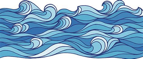 Best Ocean Wave Illustrations Royalty Free Vector Graphics And Clip Art