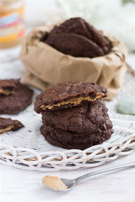Chic Chic Chocolat Cookies fourrés au beurre de cacahuète