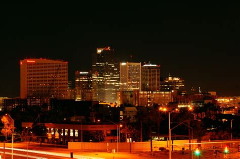 Maybe you would like to learn more about one of these? Phoenix at night. (purchase, shop, moving) - Arizona (AZ ...