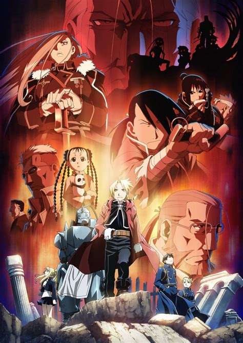 Fullmetal Alchemist Brotherhood Tv Series Posters The