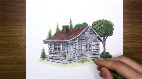 Everything has texture from water,ice,fire,dirt and believe it or not,wind. How To Draw A Wooden House | Colored Pencil Drawing - YouTube
