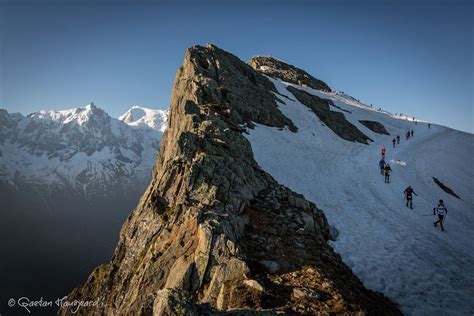 Marathon Du Mont Blanc Mont Blanc Massif As Its Sensational Backdrop