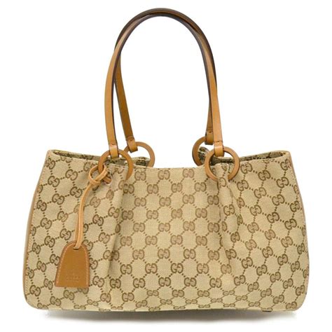 Gucci Sherry Line Gg Tote Bag Cloth Ref128124 Joli Closet