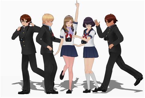 Photography Club Render Yandere Simulator By Reubenthepig080 On