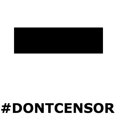 Don't Censor Canada - Support Campaign | Twibbon png image