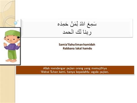 Pensel Tulisan 85 Maksud Bacaan Dalam Solat