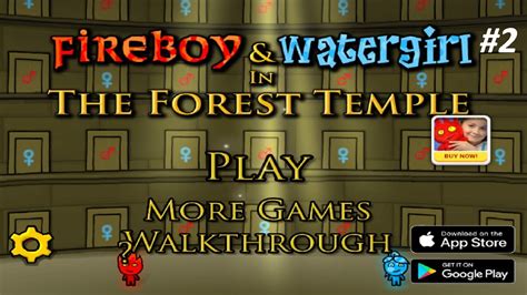 Fireboy Watergirl In The Forest Temple Niby Atwy Poziom A Jednak