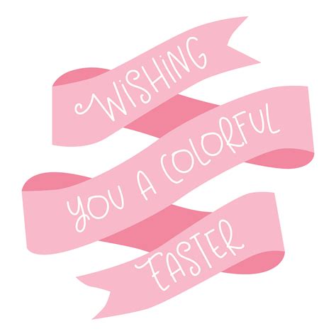 Easter Banner SVG Cut File - Snap Click Supply Co.