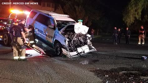 Merced County Deputy Taken To Hospital After Crash With Dui Driver