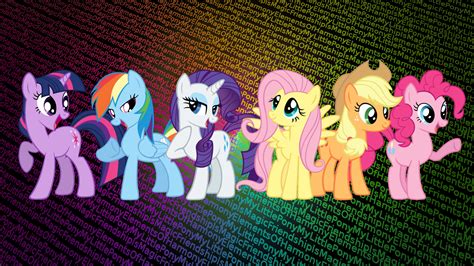 Pony My Little Pony Friendship Is Magic Mane 6 L33t