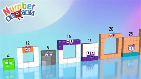 Numberblocks Comparison Square Club Vs Numberblocks Square With Hole