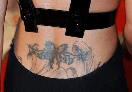 The '90210' star has an outlined rose tattoo on her right wrist. PICS: Cheryl Cole debuts new tattoo at National Television ...